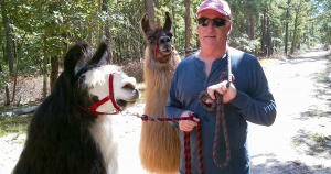 Ed with Carbon and Gunner